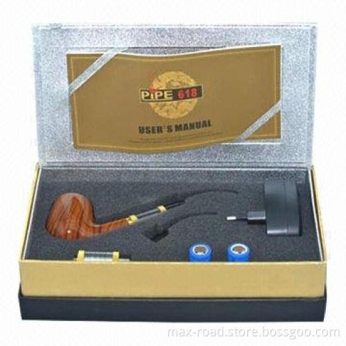 Wooden E-pipe 618, Newest Vapor Pipe E-pipe, Ego-T E-cigarette